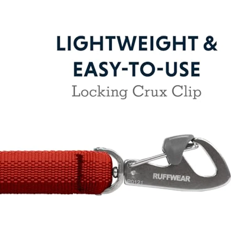 Ruffwear Hundeleine Front Range Leash Red Canyon, Leine mit Ombré-Muster und gepolsterter Handschlaufe – Bild 4