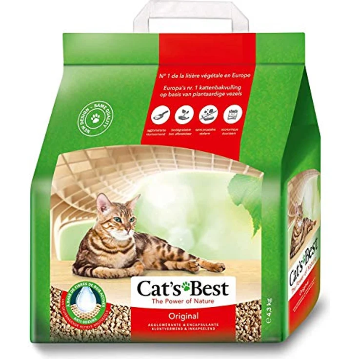 Cats Best Original Katzenstreu 10l (4,3kg) – Bild 2