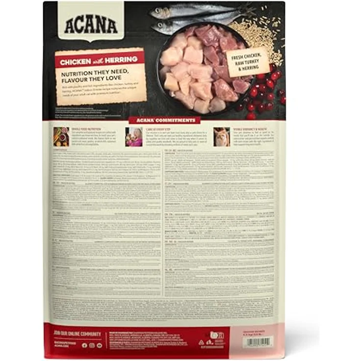 ACANA Indoor ENTRÉE CAT, 4,5 KG Katzenfutter für drinnen, reichhaltige Diät, braun – Bild 5
