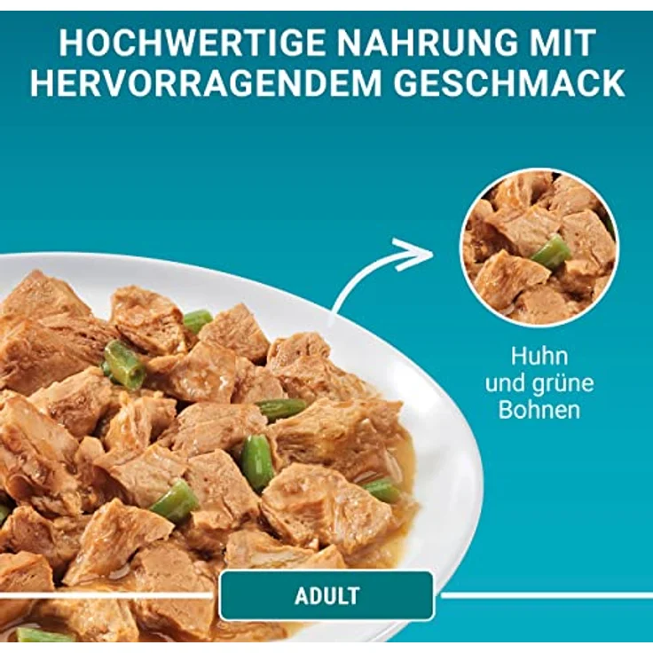 PURINA ONE Adult Katzenfutter nass, Sorten-Mix mit Lamm, Huhn, Hochseefisch & Rind, Multipack 40 x 85g, ohne Farbstoffe, mit Vitaminen und Ballaststoffen – Bild 5