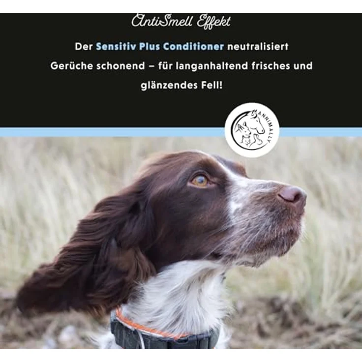 Annimally Sensitiv Plus Conditioner - Natürliche Pflege-SpüLung für sensible Hunde & Welpen, mit Sheabutter, ph-neutral, ohne Silikone und Parabene - 500 ml – Bild 4