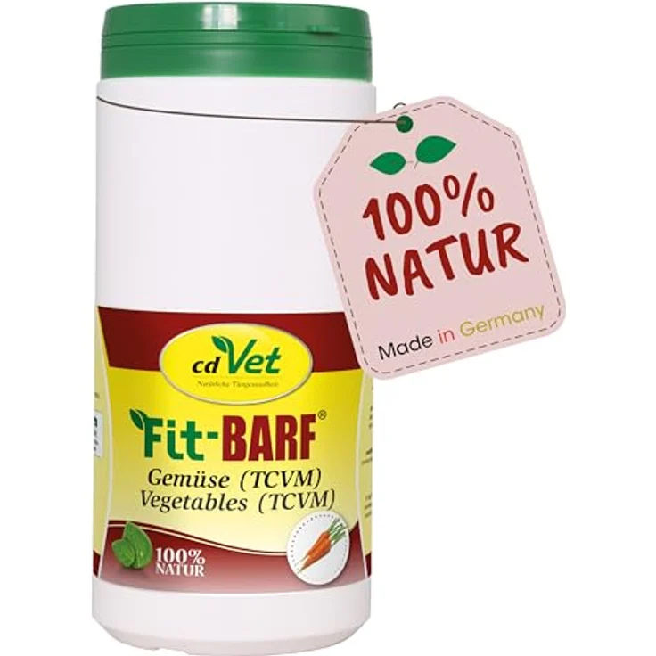 cdVet Fit-BARF Gemüse (TCVM) 700 g, getreidefreies Ergänzungsfuttermittel für Hunde und Katzen mit erlesenen Zutaten für ausgewogene Rohfütterung – Bild 1