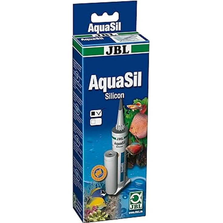 JBL AquaSil Spezialsilikon für Aquarien und Terrarien schwarz – Bild 2
