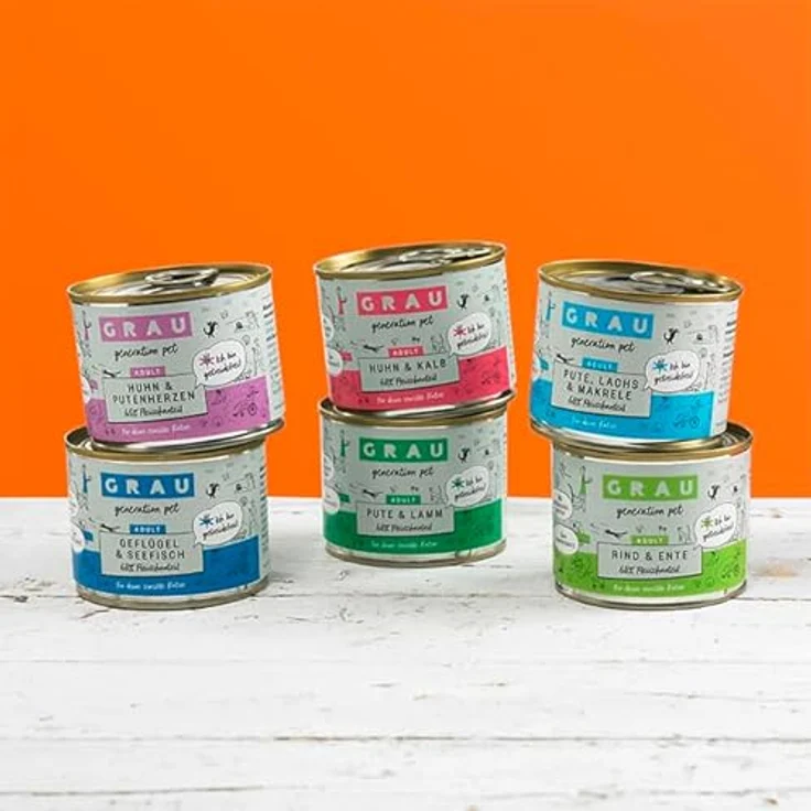 Grau – das Original – Nassfutter für Katzen – Mischtray Generation Pet, getreidefrei, 6er Pack (6 x 200 g) – Bild 2
