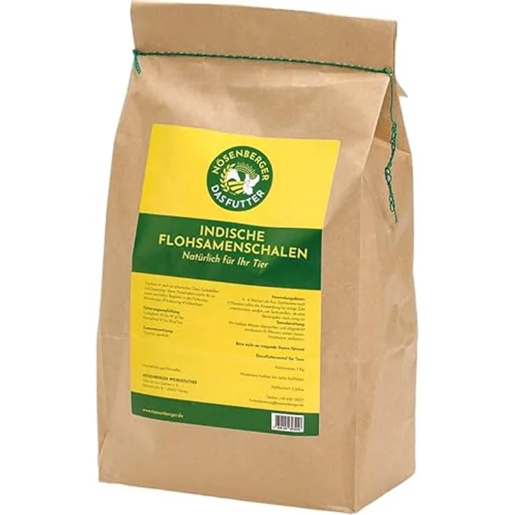 Nösenberger Flohsamenschalen 10 kg, ideales Pferdefutter zur Darmsanierung bei Sandeinlagerungen