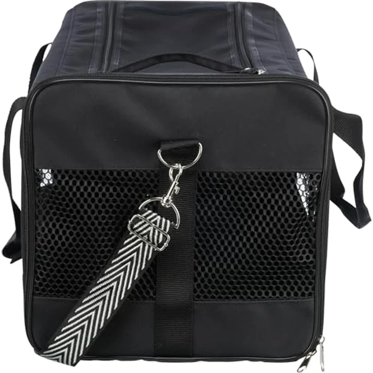 Trixie Tasche Ryan schwarz 30 × 30 × 54 cm – Bild 4