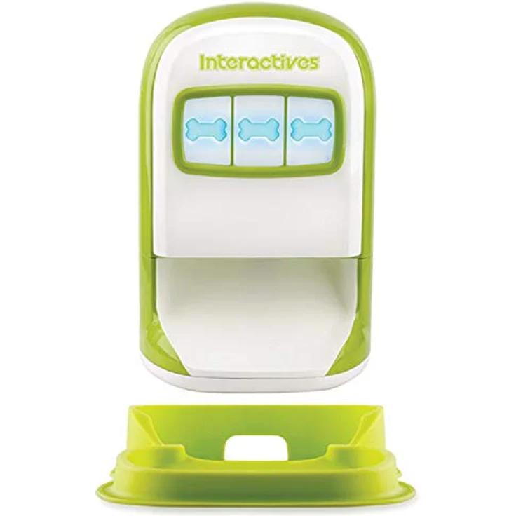 All for Paws Lucky Treat, interaktives Hundespielzeug mit Fernbedienung und Leckerchen-Dispenser – Bild 2