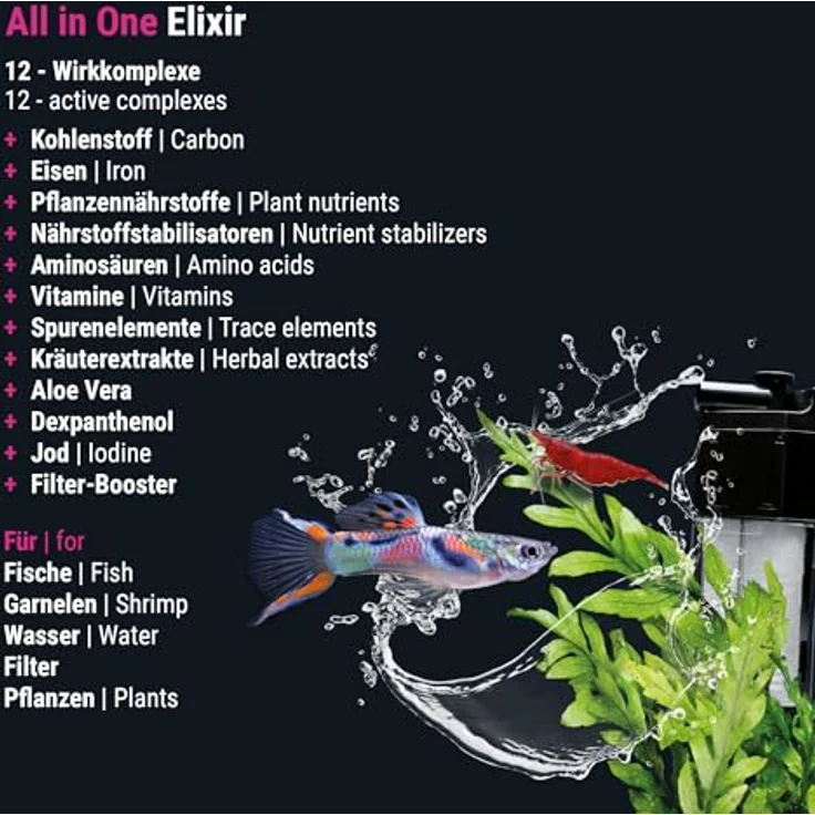 Dennerle All in One! Elxier 500 ml – Bild 6