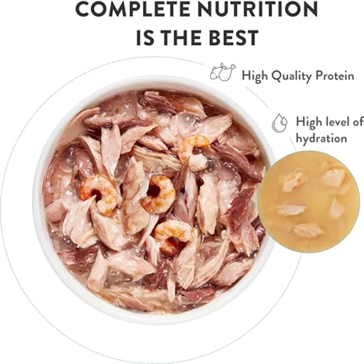 Schesir Katzenfutter Jelly Thunfisch Multipack, 6 Portionsbeutel á 50 g (300 g insgesamt), hochwertiges Nassfutter – Bild 3