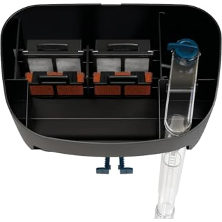 OASE 84080 BioStyle 115, Aquarium Hang on Außenfilter mit zweistufiger Filtration, flexibel und leise, für Süß- und Meerwasser bis 115 L, grau – Bild 4