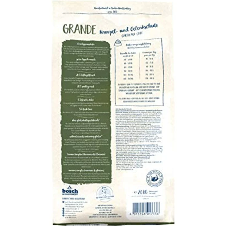 Sanabelle Grande, Katzentrockenfutter für große Rassen, 20% frisches Geflügelfleisch, 4 x 2 kg – Bild 2