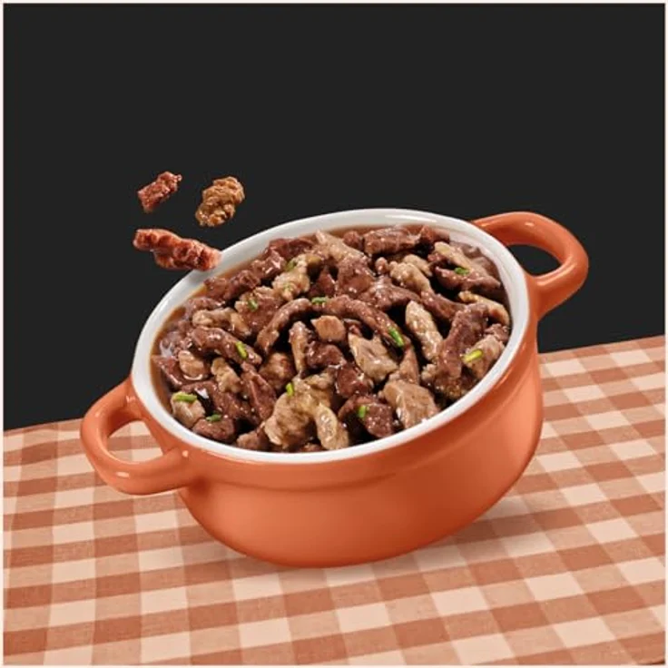 Cesar Landragout Adult, 3 x 8 x 150 g Schalen mit Rind, Lamm, Geflügel und Truthahn in leckerer Sauce, 24er-Packung – Bild 4
