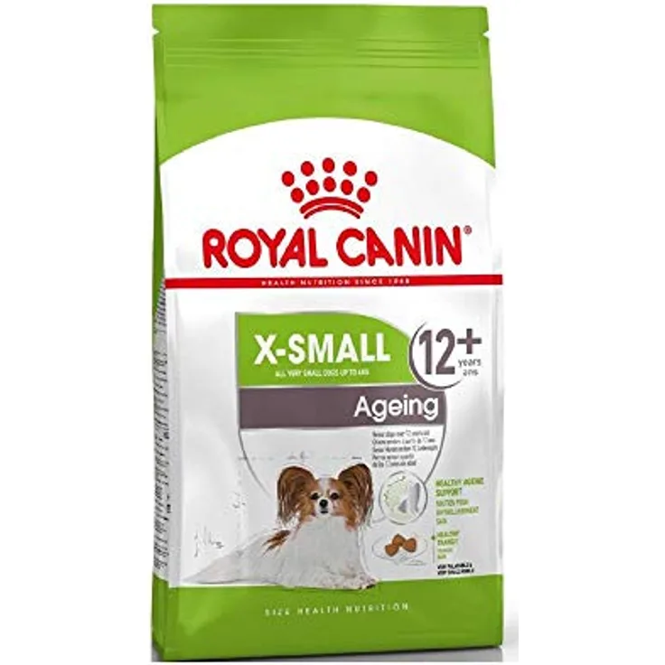 ROYAL CANIN X-Small Ageing 12+, Hundefutter für kleine Hunde ab 12 Jahren, 1,5 kg