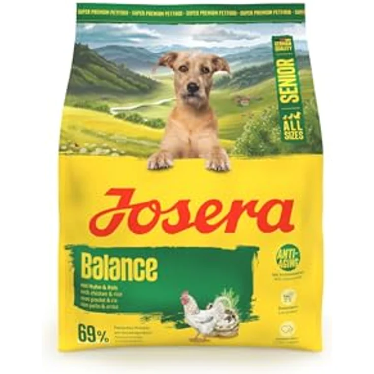 Josera All Sizes Senior Balance, Hundefutter für ältere Hunde aller Rassen, 900 g – Bild 1
