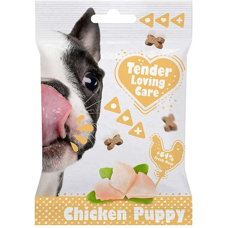 DUVO+ TLC Soft Snack Chicken für Welpen, zarte Hundesnacks, 100g