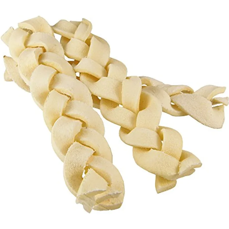 Schecker DOGREFORM Kauzöpfe 1 kg, Zahnpflege-Snacks für Hunde, 58 Stück, 4 x 250g, natürlich ohne Farbstoffe und Konservierungsstoffe