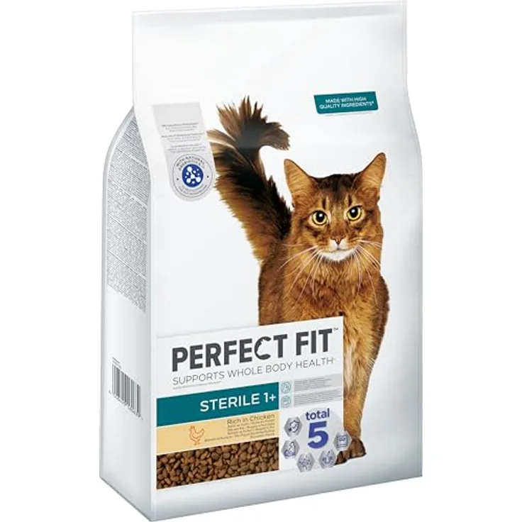 Perfect Fit Katze Sterile 1+, Trockenfutter mit Huhn, 7kg