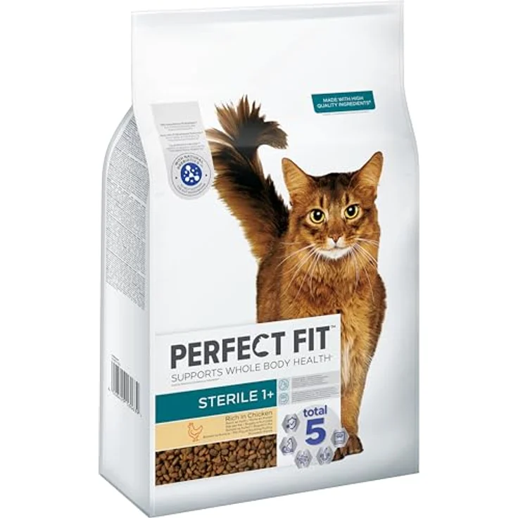 Perfect Fit Katze Sterile 1+, Trockenfutter mit Huhn, 7kg – Bild 1