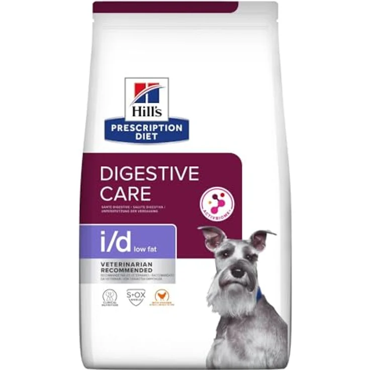 Hill's Prescription Diet i/d Low Fat Huhn, diätetisches Hundefutter zur Unterstützung der Verdauung, 12 kg – Bild 1