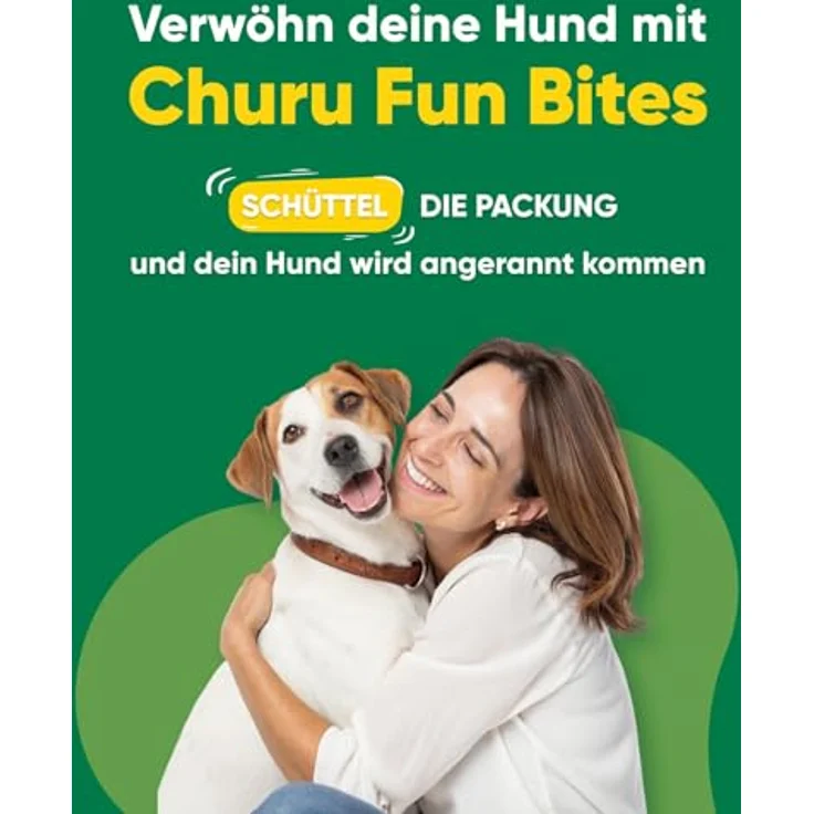 INABA Churu Fun Bites Hundeleckerli mit Huhn & Kartoffel, ohne Getreide, ohne Zucker, hochwertige Zutaten, 96 g (1er Pack) – Bild 2