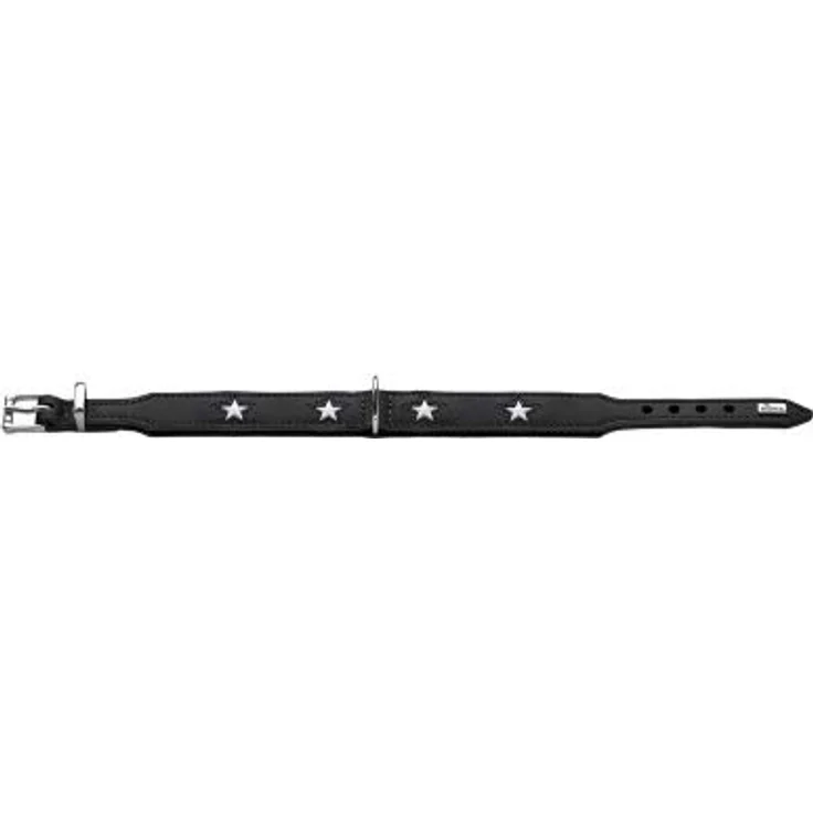 Hunter Hunde-Halsband Magic Star rot-schwarz S – Bild 8