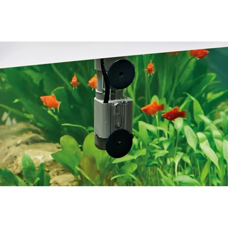 OASE CrystalSkim 350, Aquarienskimmer mit leisen Motor und integriertem Auffangkorb – Bild 6