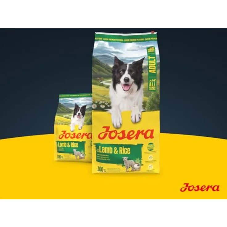 JOSERA Adult Lamm & Reis, Premium Trockenfutter für ausgewachsene Hunde, Monoprotein 100% Lamm, proteinarm & fettreduziert, glutenfrei, 12,5 + 2,5 kg Paket – Bild 9