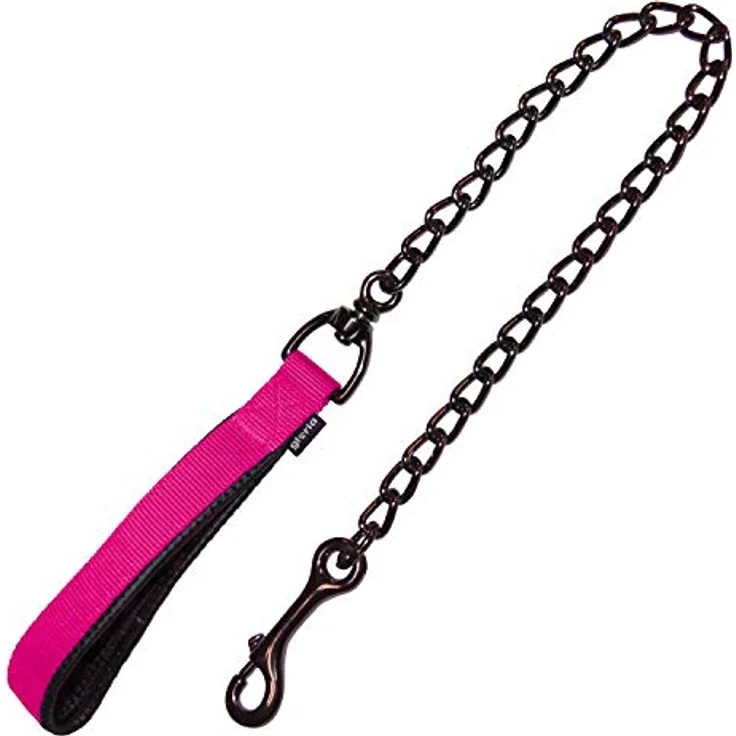 Gloria Hundeleine CLASSIC, Neopren-Leine in Rot, 3mm x 120 cm – Bild 4