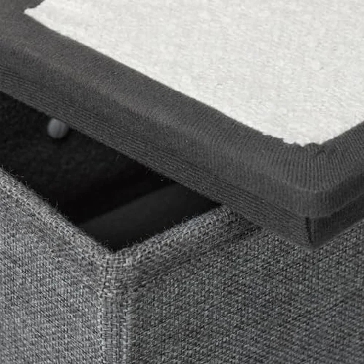 relaxdays Haustiertreppe Faltbare Hundetreppe 3 Stufen (1-St), Grau-WeiÃ, Ideal fÃ¼r kleine und Ã¤ltere Tiere, mit Stauraum – Bild 7