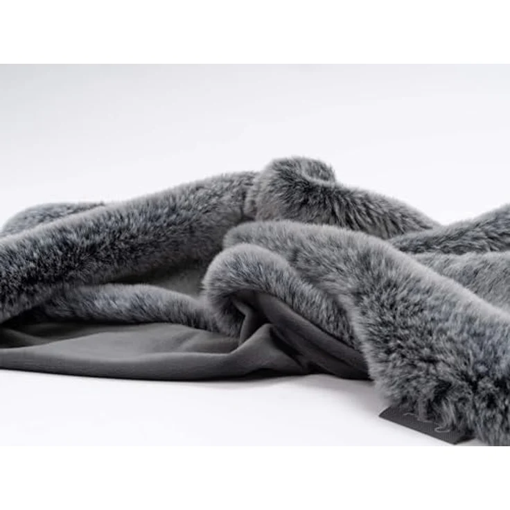 TrendPet Yuma Felldecke, Kuschelige Premium Hundedecke für Hunde und Katzen, XXL Sofadecke 170 x 100 cm – Bild 3