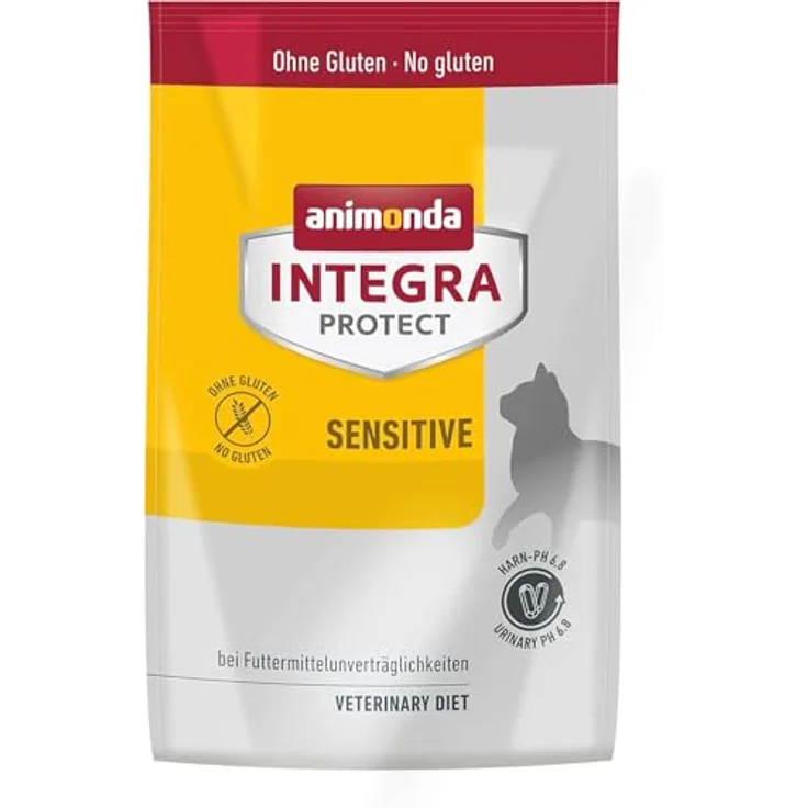 Animonda INTEGRA PROTECT Sensitive, Katzen Diätfutter bei Futtermittelallergie, ohne Getreide, 1 x 1200 g