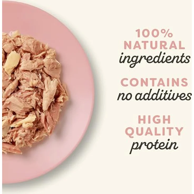 Applaws 100% Natural Premium Katzennassfutter Thunfischfilet mit Lachs in Brühe, Packung mit 24 x 156g Dosen, ohne Getreide, hoher Proteingehalt, natürliche Omega-3- und Omega-6-Quelle – Bild 4