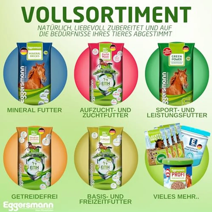 Eggersmann EMH Struktur getreidefrei, 20 kg stärke- und zuckerreduziertes Pferdefutter – Bild 5