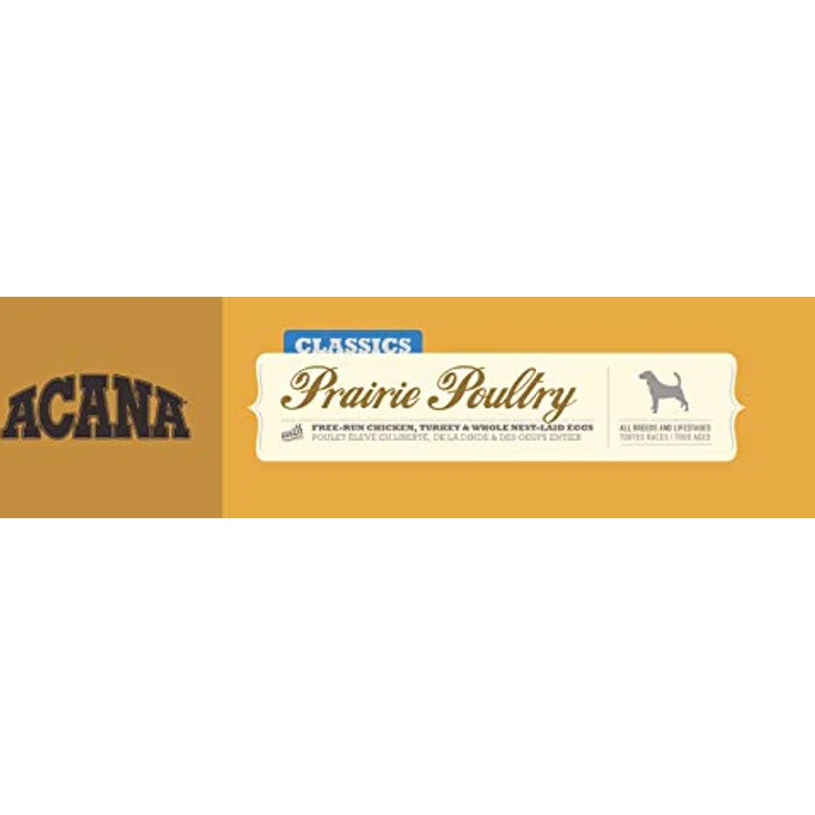 Acana Prairie Poultry, Hundefutter 14,5 kg mit 50% Fleischanteil von Freilandhühnern und Puten, ohne Getreide – Bild 4