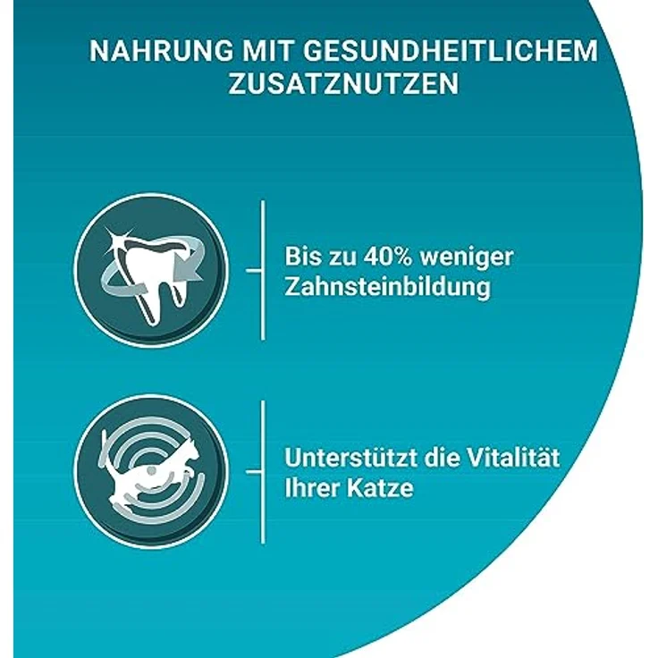 Purina ONE Bifensis Adult Katzenfutter, Huhn und Vollkorngetreide, 1,4 kg, Unterstützung der Abwehrkräfte und Zahnsteinreduzierung – Bild 2