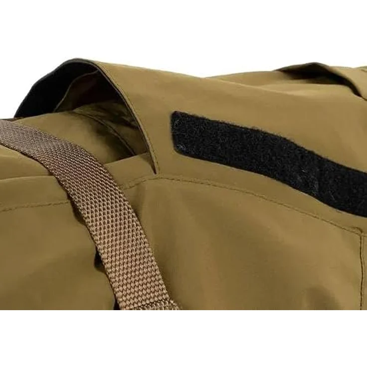 Non-stop dogwear Glacier Dog Jacket Wording Dog Olive (65), Taktische Winterjacke mit Patches – Bild 6