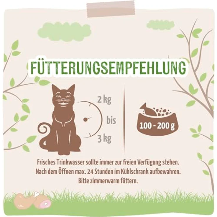 MjAMjAM purer Filetgenuss 9 x 80 g Mixpaket, Nassfutter für Katzen - 3 Sorten (Lachs, Huhn) - Getreide-, gluten-, laktosefrei, 100% natürlich – Bild 4