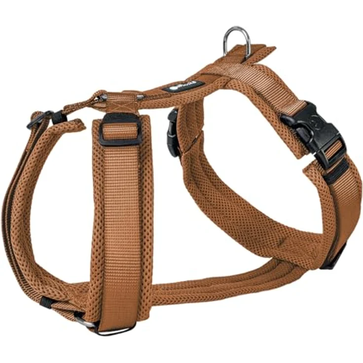 Petlando Brustgeschirr Mesh Y-Comfort XL Cognac (Halsumfang 60-108 cm, Brustumfang 68-100 cm) – Bild 2