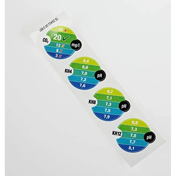 JBL Wassertest-Set ProAquaTest CO2-pH Permanent, 2 Stück für Süßwasser-Aquarien mit pH-Wert Anzeige von 6,4 bis 7,8 – Bild 5