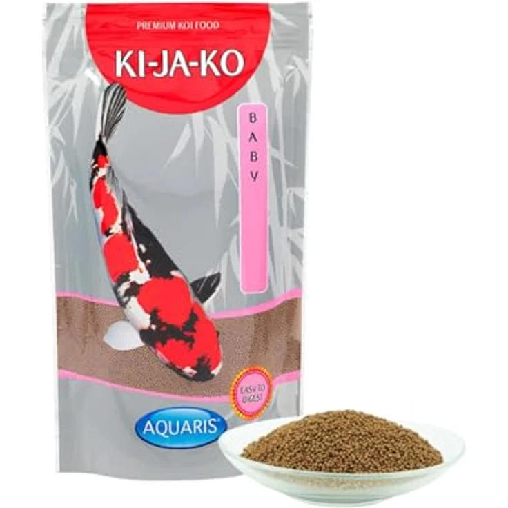 KI-JA-KO Baby Koi Futter, 500g / 2mm Pellets - Hoher Proteingehalt mit Präbiotika für gesundes Wachstum und optimale Verdauung – Bild 3