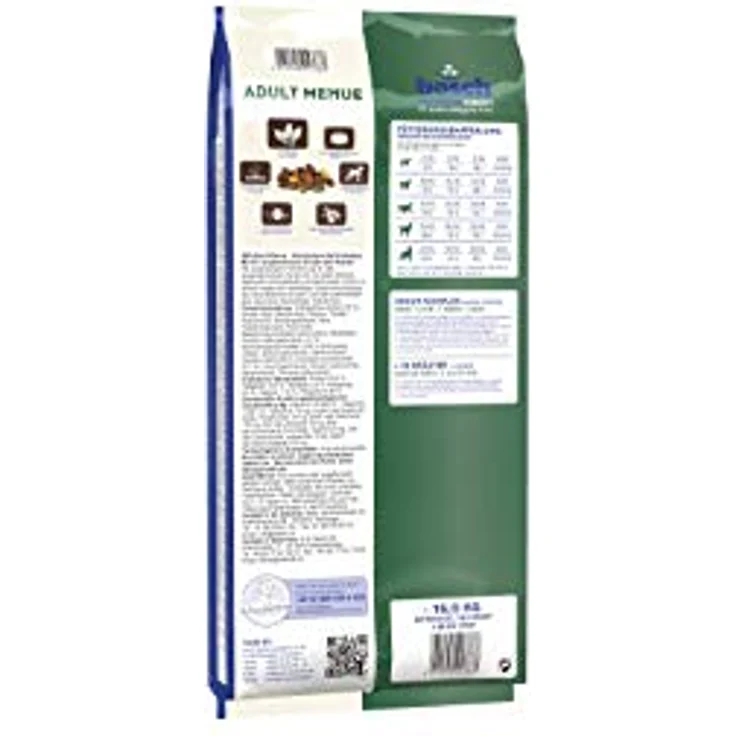 Bosch Adult Menue, Hundefutter 15 kg mit 23,5 % Protein, 12 Kräutern und Muschelextrakten für Gelenke – Bild 2