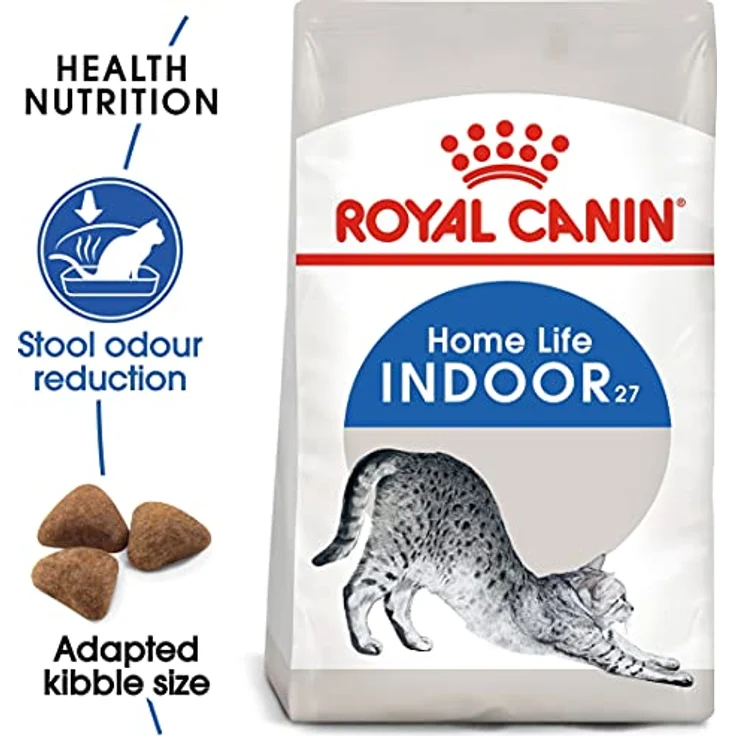 Royal Canin Home Life Indoor 27, 10 kg Katzenfutter für Wohnungskatzen mit L.I.P.-Proteinen, fördert gesunde Verdauung und Harnwege – Bild 2