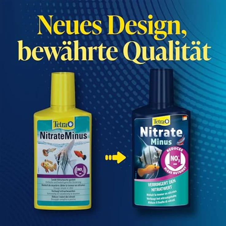 Tetra NitrateMinus, Nitratreduktion für Aquarien, biozidfreie Algenkontrolle, 100 ml für 400 Liter – Bild 3