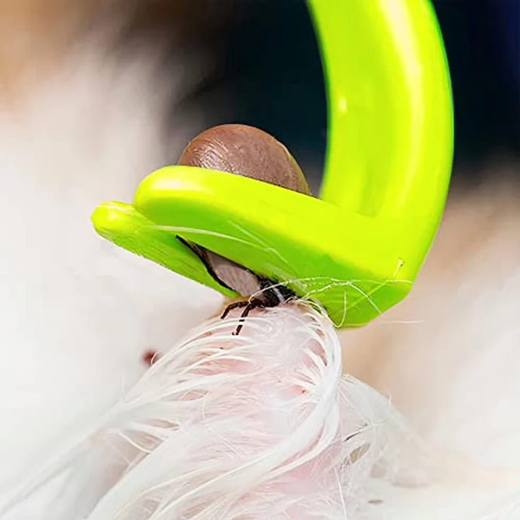 MYDAISY 3er-Set Zeckenzange für Hunde, Zeckenhaken für Mensch und Katze, ergonomisch und hautschonend, für alle Zeckengrößen – Bild 3