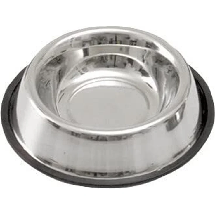 Edelstahl Hundenapf rutschhemmend ca. 450 ml – Bild 3