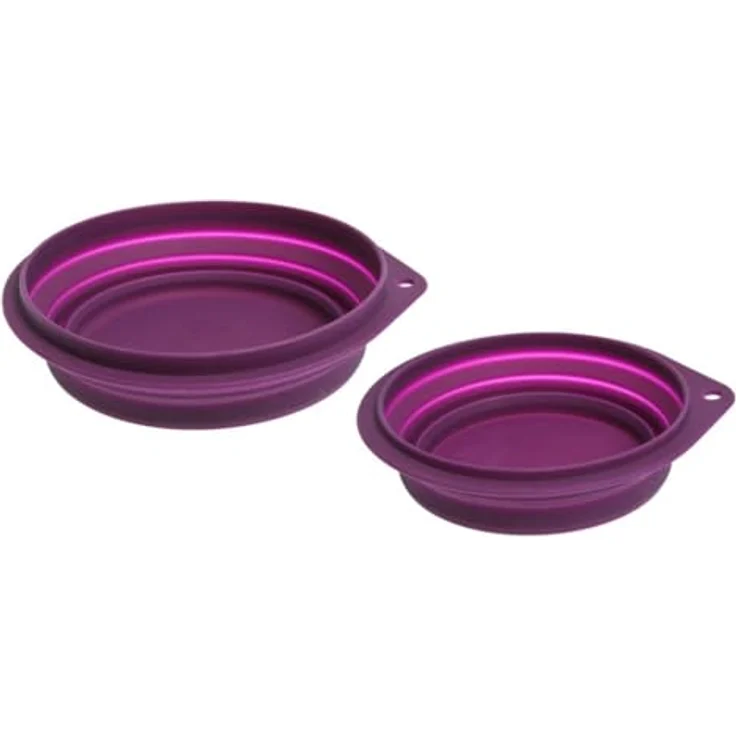 Karlie Reisenapf Silikon Faltnapf - Silikonnapf, platzsparend, hygienisch, 500 ml, Ø 14 cm – Bild 2