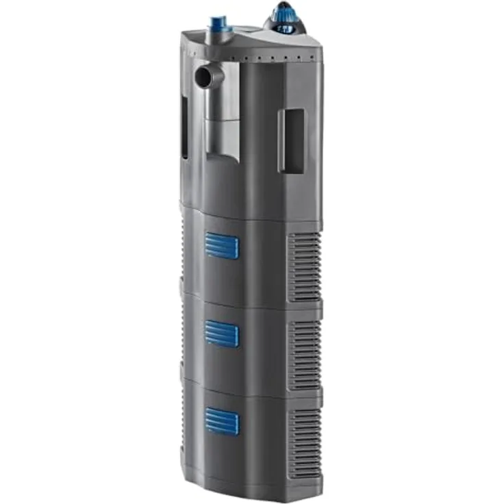 OASE BioPlus Thermo 200, Aquarium Innenfilter mit 200 W Heizer, für Süß- und Meerwasser bis 200 L, extrem leise und platzsparend