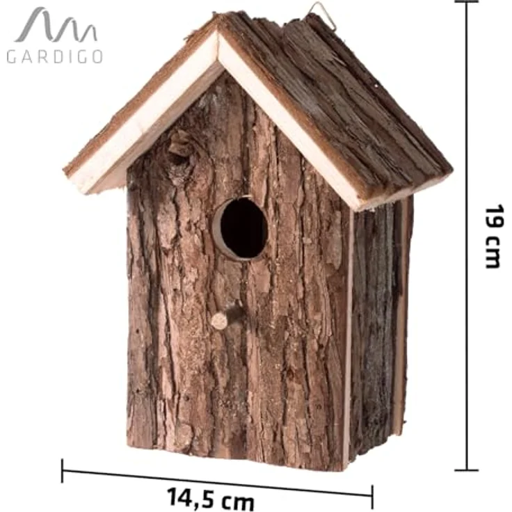 Gardigo Vogelhaus Natur FSC – Bild 3