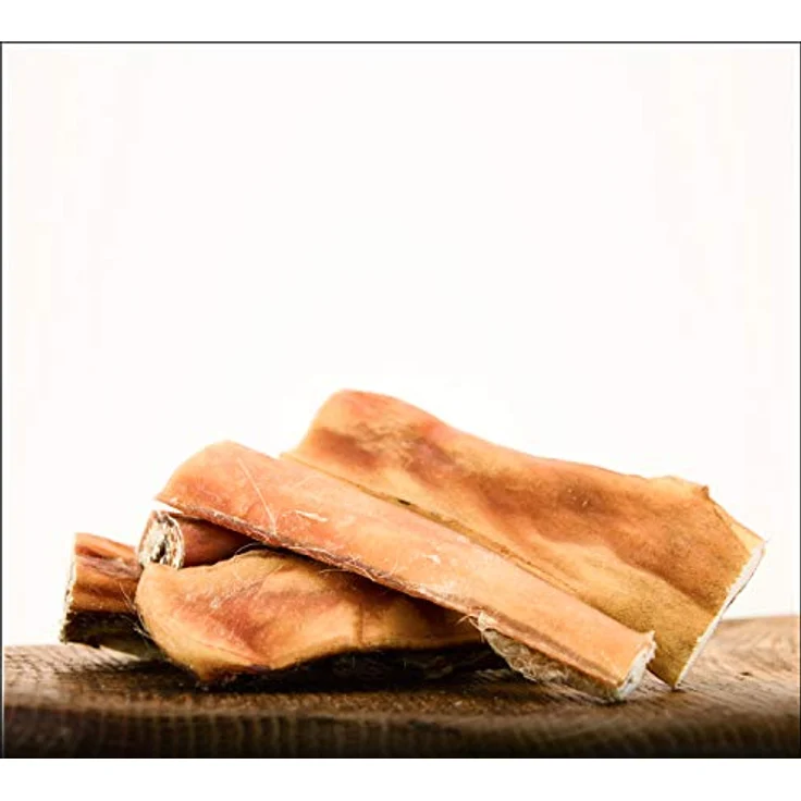 George & Bobs Rinderkopfhaut 1000g, getreidefreier Naturkauartikel für Hunde, 100% Rind, extra hart, natürliche Zahnpflege, ohne Zusätze – Bild 4