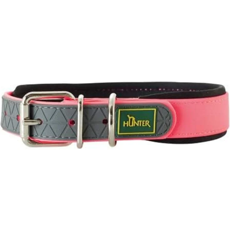 Hunter Hunde-Halsband Convenience Comfort neon-gelb S – Bild 7